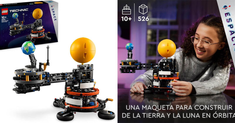 Set LEGO Technic Planeta Tierra y Luna en Órbita con 20% de descuento y envío gratis