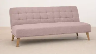 Sofá cama Shiito Versalles con sistema clic-clac por solo 119 € con un 36% de descuento