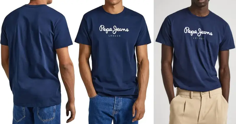 Camiseta Pepe Jeans Eggo 100% algodón sostenible a mitad de precio en Amazon
