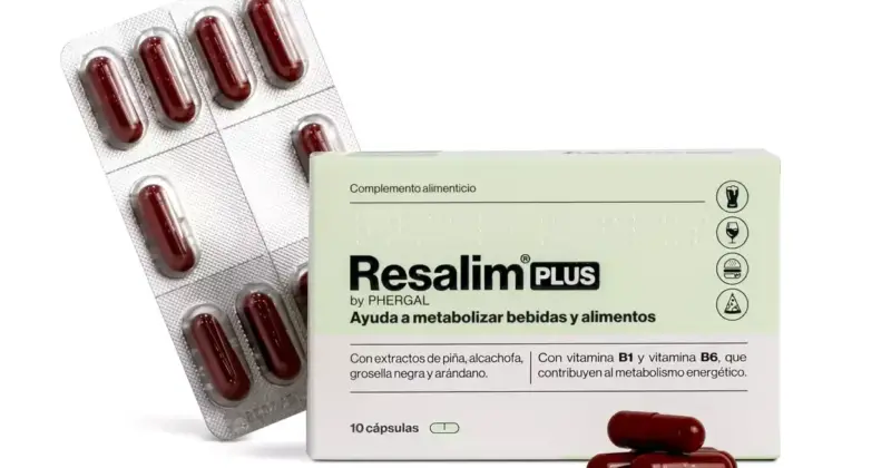 Resalim PLUS: Complemento para aliviar la resaca y mejorar la digestión con oferta al 33% por 7,53 €
