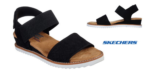 Skechers Bobs Desert Kiss: Sandalias de cuña con confort inigualable y un 35% de descuento