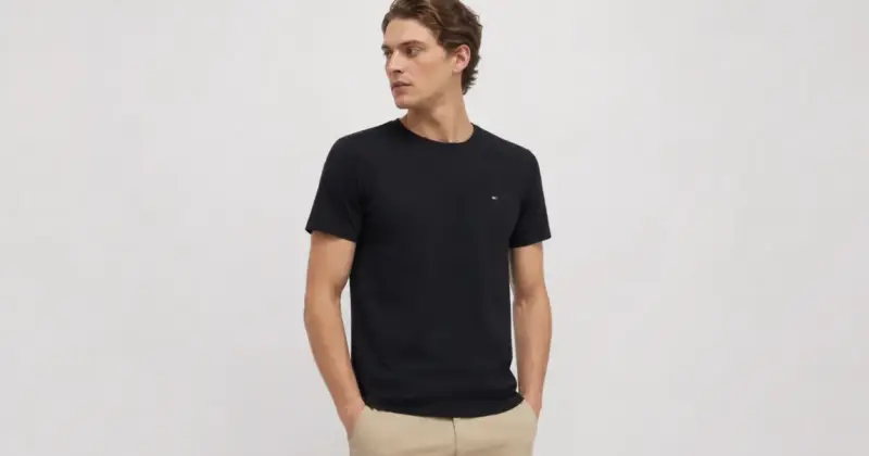 Pack de 3 camisetas Tommy Hilfiger para hombre: estilo y comodidad con un 42% de descuento