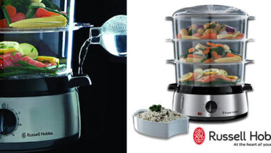 Vaporera Russell Hobbs 19270-56 con 3 Recipientes y Temporizador: Cocina Saludable y Rápida a 39,99 € con 33% de Descuento