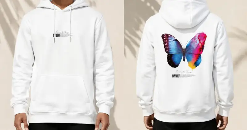 Sudadera Mister Tee con Capucha y Bolsillo Canguro por 17,49 € con Descuento del 61%