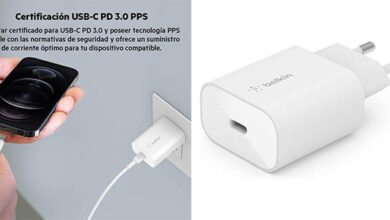 Chollo Belkin BoostCharge 25W: Cargador rápido por solo 11,99 € con 40% de descuento en Amazon