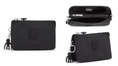 Monedero Kipling Creativity S con 39% de descuento – Práctico y compacto en color rojo