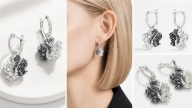 Pendientes Swarovski Swan: Elegancia y sofisticación con un 33% de descuento por solo 107€