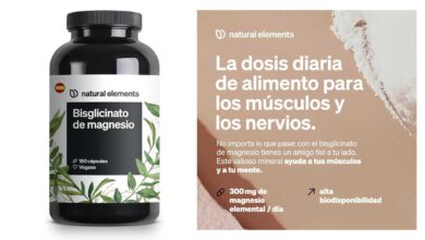 Glicinato de Magnesio Natural Elements: Suplemento natural para energía y relajación con un 30% de descuento