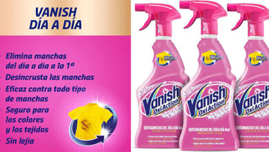 Pack de 3 Quitamanchas Vanish Oxi Action 750 ml con 33% de descuento, ideal para ropa de color
