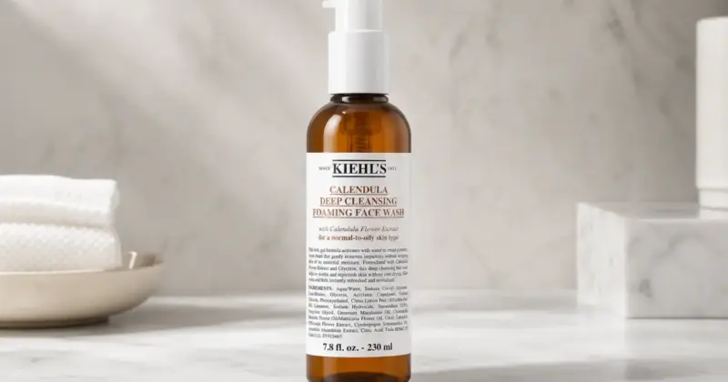 Gel Limpiador Facial Kiehl's Calendula 230 ml con Hidratación y Calmante al 65% de Descuento