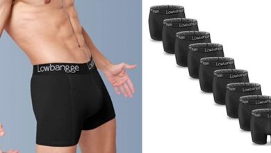 Pack de 9 bóxers Lowbangge para hombre: calidad y comodidad con un 19% de descuento a 28,49 €
