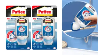 Renueva las juntas del baño con el Pack x2 Pattex Baño Sano RE-NEW al 48% de descuento en Amazon