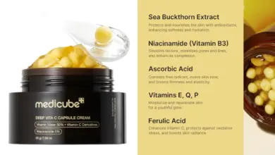 Medicube Deep Vitamin C: Crema Hidratante con Cápsulas Doradas para una Piel Radiante por 13,09 € con 39% de Descuento
