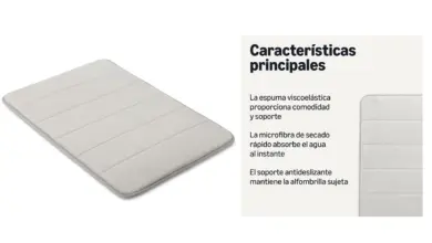 Alfombra de baño antideslizante Amazon Basics: confort y seguridad con un precio irresistible