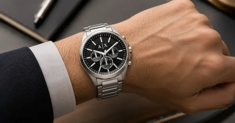 Armani Exchange AX2600: Elegancia urbana con diseño robusto y un 13% de descuento