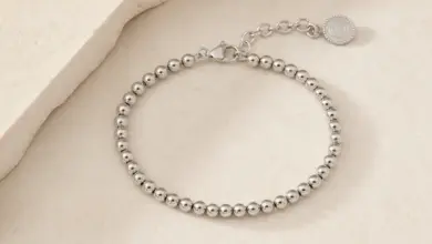 Pulsera Singularu Pebbles en acero con diseño de bolitas con un 45% de descuento