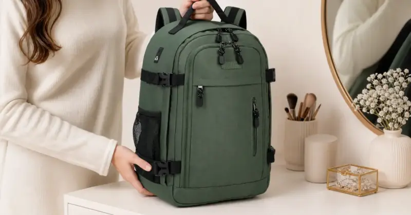 Mochila Compacta de Cabina 20L Compatible con Ryanair por 12,91€ con Gran Descuento