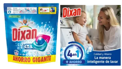 Dixan Total 4+1 Cápsulas: Limpieza Potente y Frescura a un Precio Imbatible
