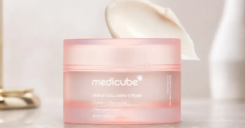 Medicube Triple Collagen Cream: Hidratación y firmeza para piel madura con un 32% de descuento