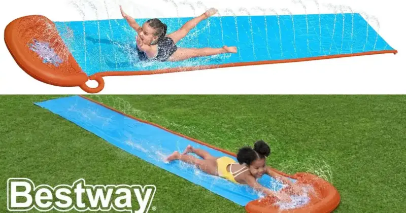 Tobogán acuático Bestway de 4,88 m a solo 7,99€ con un 43% de descuento para el verano