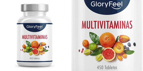Multivitaminas y Minerales Glory Feel: 450 comprimidos con un 40% de descuento por 11,99 €