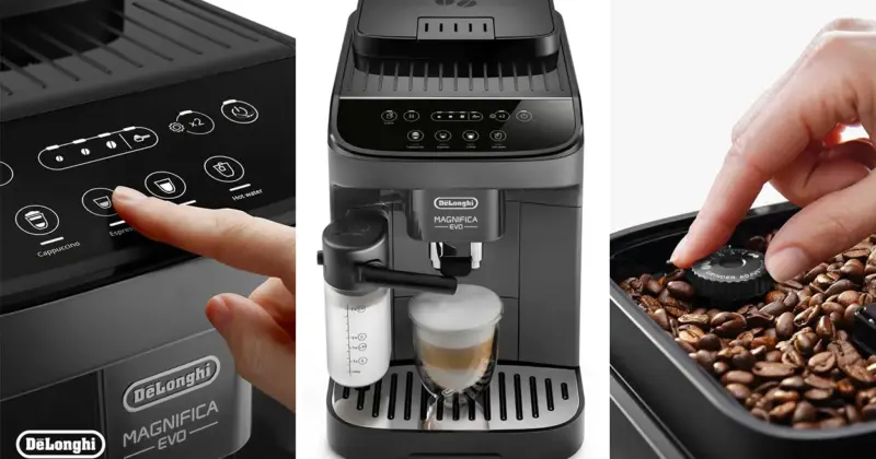 De'Longhi Magnifica Evo: Cafetera superautomática con espumador de leche y gran descuento en Amazon