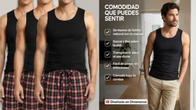 Pack de 3 camisetas de tirantes Danish Endurance en algodón orgánico por 17,95 € con un 28% de descuento