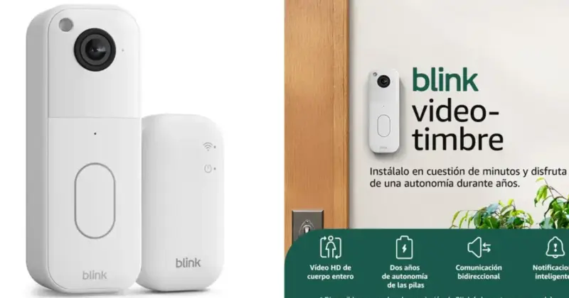 Videotimbre Blink de última generación con módulo de sincronización a menos de 32 €: seguridad y comodidad al mejor precio
