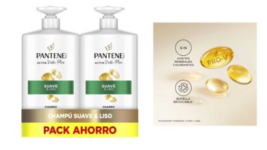 Pack Pantene Pro-V Suave y Liso 2x1L con 29% de descuento: Cuida tu cabello contra el encrespamiento