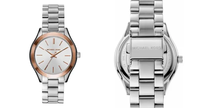 Michael Kors Slim Runway MK3514 para mujer: Elegancia femenina con un 55% de descuento en Amazon