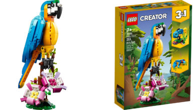LEGO Creator 3 en 1 Loro Exótico: Diversión Creativa con 24% de Descuento en Amazon