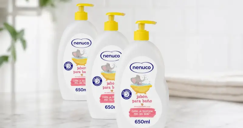 Pack 3 Jabones Nenuco con leche de almendras 650 ml: limpieza suave y oferta del 30% por 7,99 €