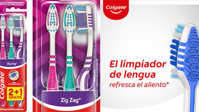 Pack de 6 cepillos Colgate ZigZag con diseño multidimensional y oferta irresistible: 33% de descuento por solo 4,02€