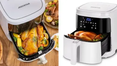 Freidora de Aire Aigostar Cube Smart de 7L con Control Inteligente – Gran Capacidad y 59% de Descuento
