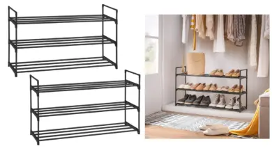 Organiza tu calzado con el pack de 2 zapateros Songmics de 3 niveles a solo 12,90 € con 24% de descuento
