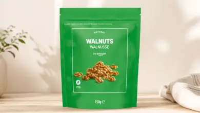 Pack 7 Paquetes de Nueces By Amazon de 150g: Calidad Natural al Mejor Precio con 16% de Descuento