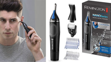 Remington Nano Series Lithium: Recortador facial preciso por 13,99 € con un 55% de descuento