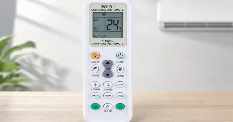 Mando a distancia universal Snugloo K-1028E para aire acondicionado: compatible con más de 1000 marcas por solo 6,79€