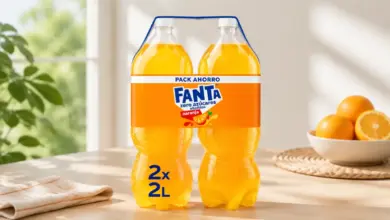Pack 4 botellas Fanta Naranja Zero de 2L con 50% de descuento en la 2ª unidad: sabor sin azúcar a precio imbatible
