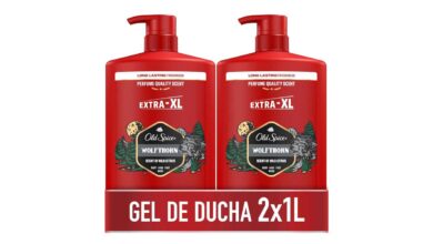 Pack Old Spice Wolfthorn 2x2000 ml: Gel y champú 3 en 1 con frescura duradera a solo 10,99 € con 30% dto.