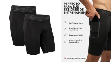 Pack x2 mallas cortas de compresión Danish Endurance para hombre con bolsillo, 42% de descuento en Amazon