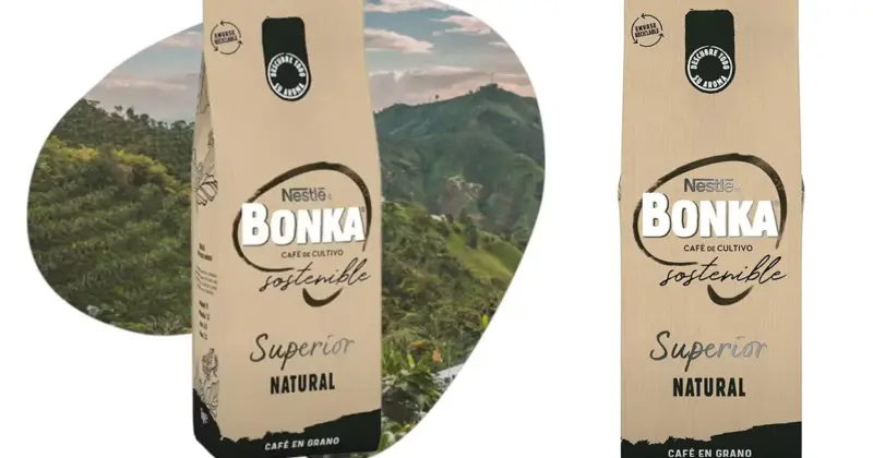 Café en grano Bonka Superior Natural 1 kg con un 15% de descuento: calidad y sabor equilibrado para tus mañanas