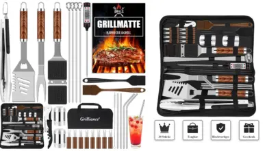 Juego de 30 utensilios Grilliance para barbacoa: completo set en acero inoxidable por 29,32€ con envío incluido