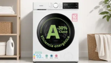 Lavadora Comfee' 10 kg con eficiencia A y control inteligente por 369,99€ con 21% de descuento