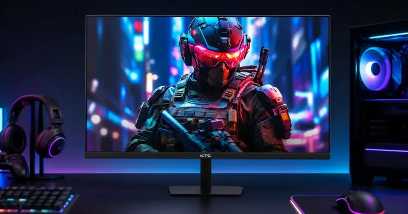 Monitor gaming KTC H24F8 IPS 23,8" con 180 Hz y 1 ms a solo 57,99 € y envío gratis