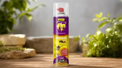 Insecticida en aerosol para avispas y nidos con pulverizador de largo alcance a 7,45 € y 48% de descuento