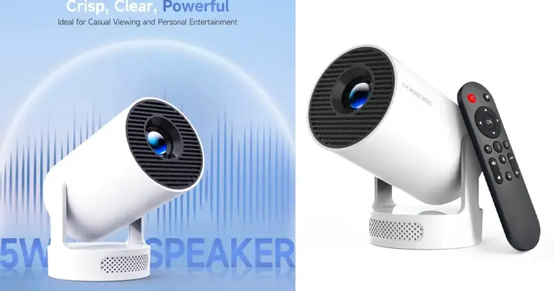 Proyector portátil Magcubic HY300 Pro+ con Android 11 y resolución 720p por menos de 30 €