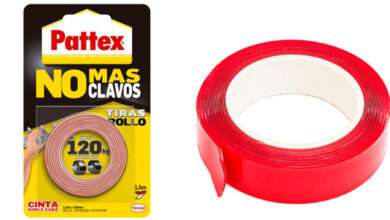 Cinta adhesiva de doble cara Pattex No Más Clavos: montaje fuerte sin taladro por solo 6,49 €
