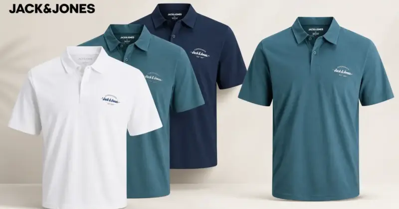Pack de 3 polos Jack & Jones Jjbrandon: comodidad y estilo a buen precio