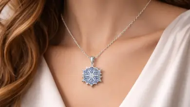 Colgante Swarovski Copo de Nieve con Cadena – Elegancia Invernal con 44% de Descuento